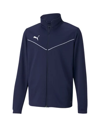 Hanorac pentru copii  teamRISE Training Poly Jacket Jr bleumarin 657393 06658, Bleumarin
