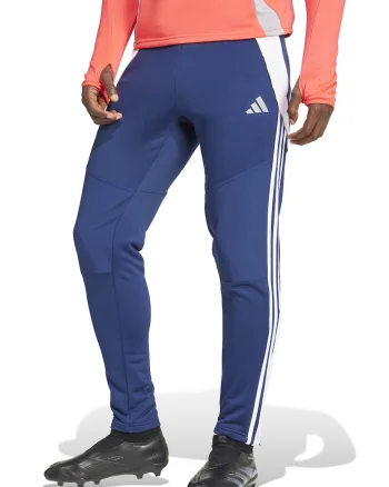 Pantaloni slim-fit pentru fotbal Tiro 24, Alb/Albastru royal