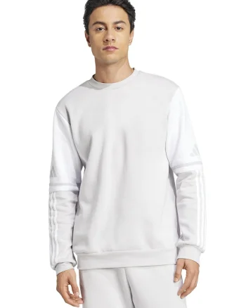 Bluza de trening cu model in doua nuante, pentru fotbal, Alb/Gri deschis