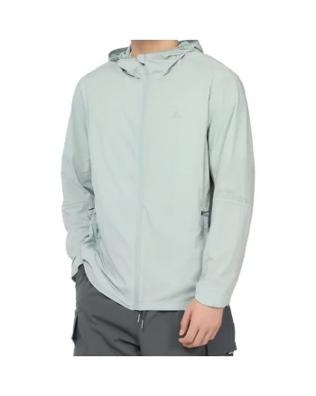 Jacheta tehnica impermeabila, UPF50+,  Verde menta, XXL