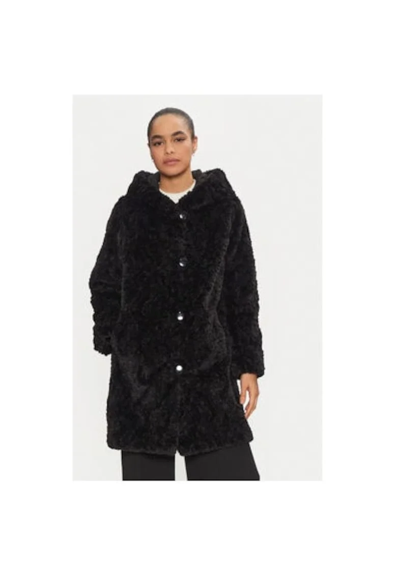 Haina dama,  304217203, Poliester, Negru, Negru