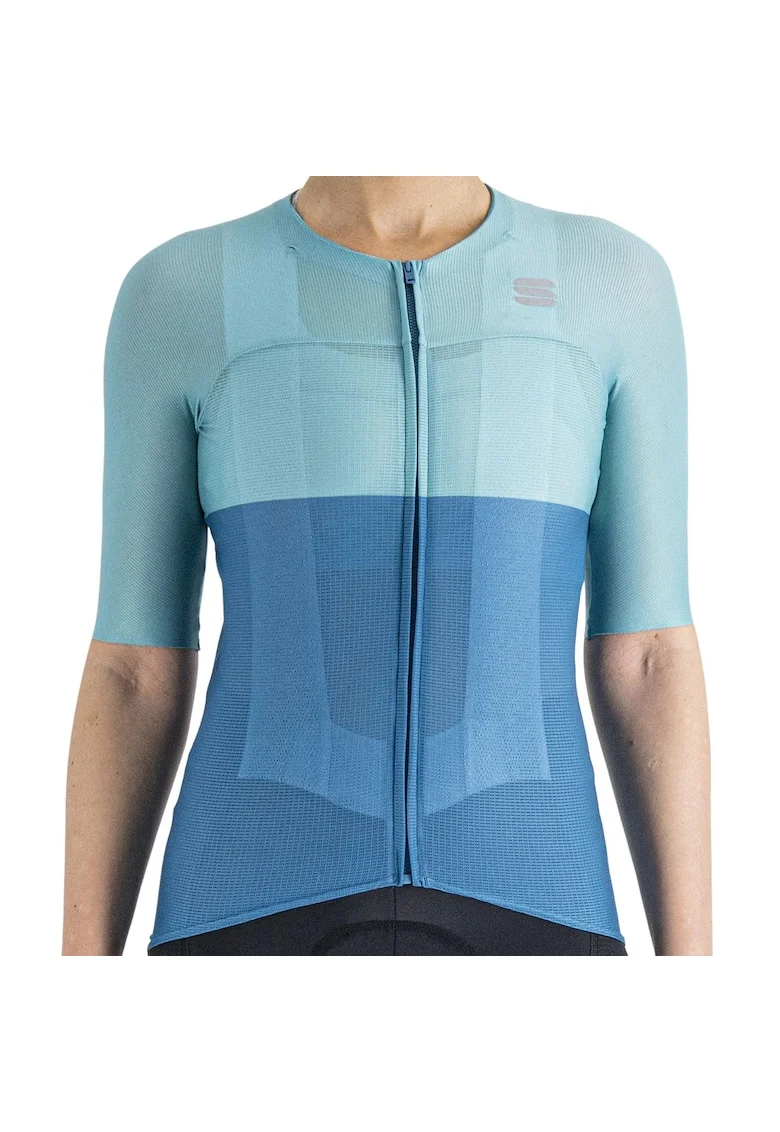 Tricou ciclism dama  Pro Albastru, Albastru