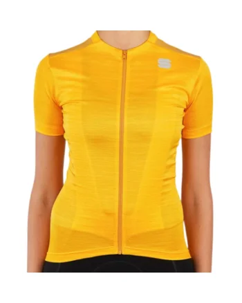 Tricou ciclism dama  Supergiara SS 2021 Galben, Galben