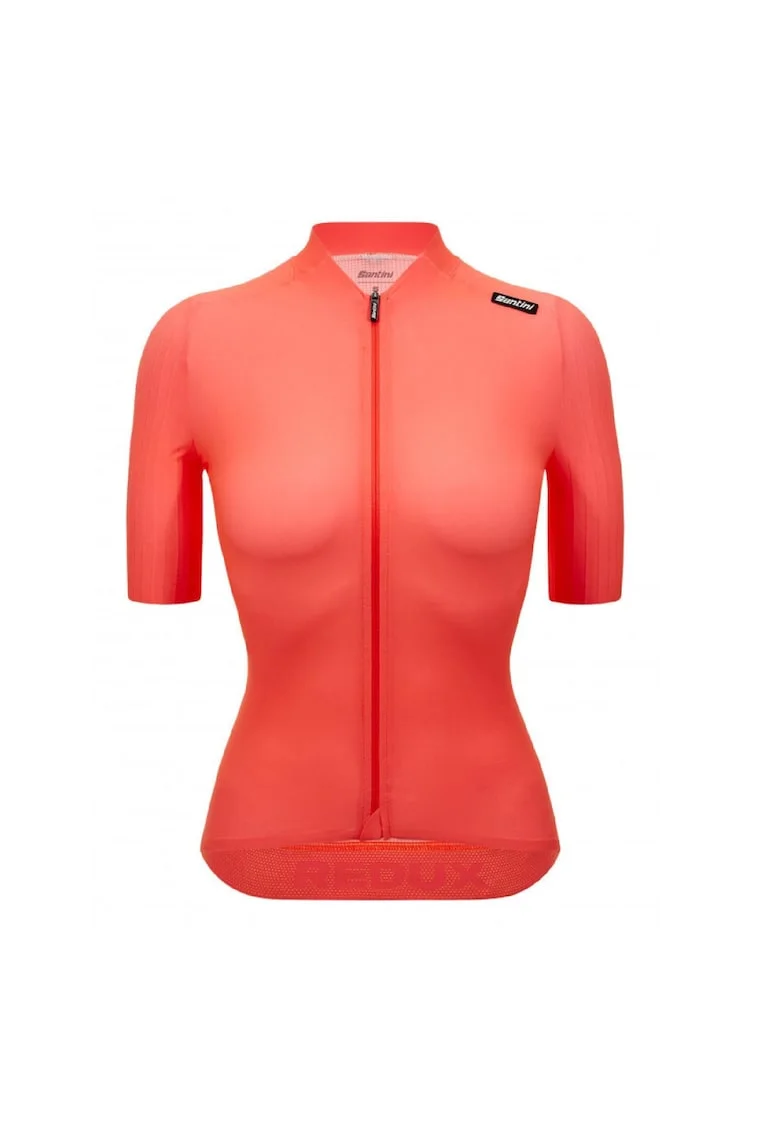 Tricou ciclism dama  Redux Speed Corai, Coral