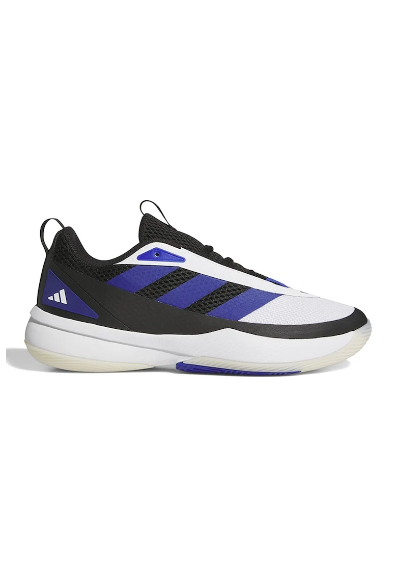 Pantofi Subzone cu detalii reflectorizante, pentru baschet, Alb/Negru
