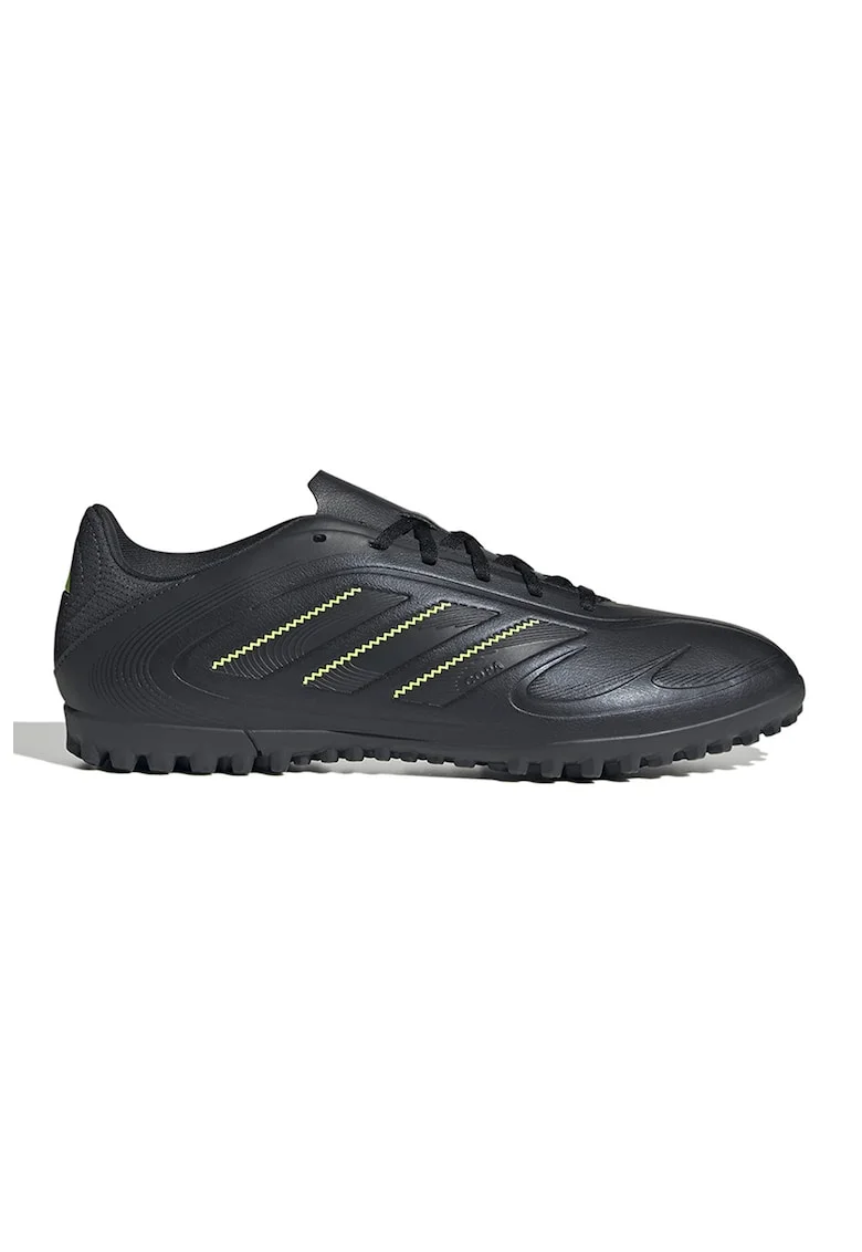 Pantofi sport din piele ecologica Copa 3 Court Club, Negru/Verde lime