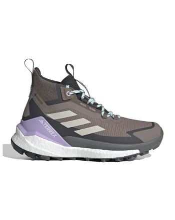 Pantofi pentru drumetii Terrex Free Hiker 2.0 Gore-Tex, Maro