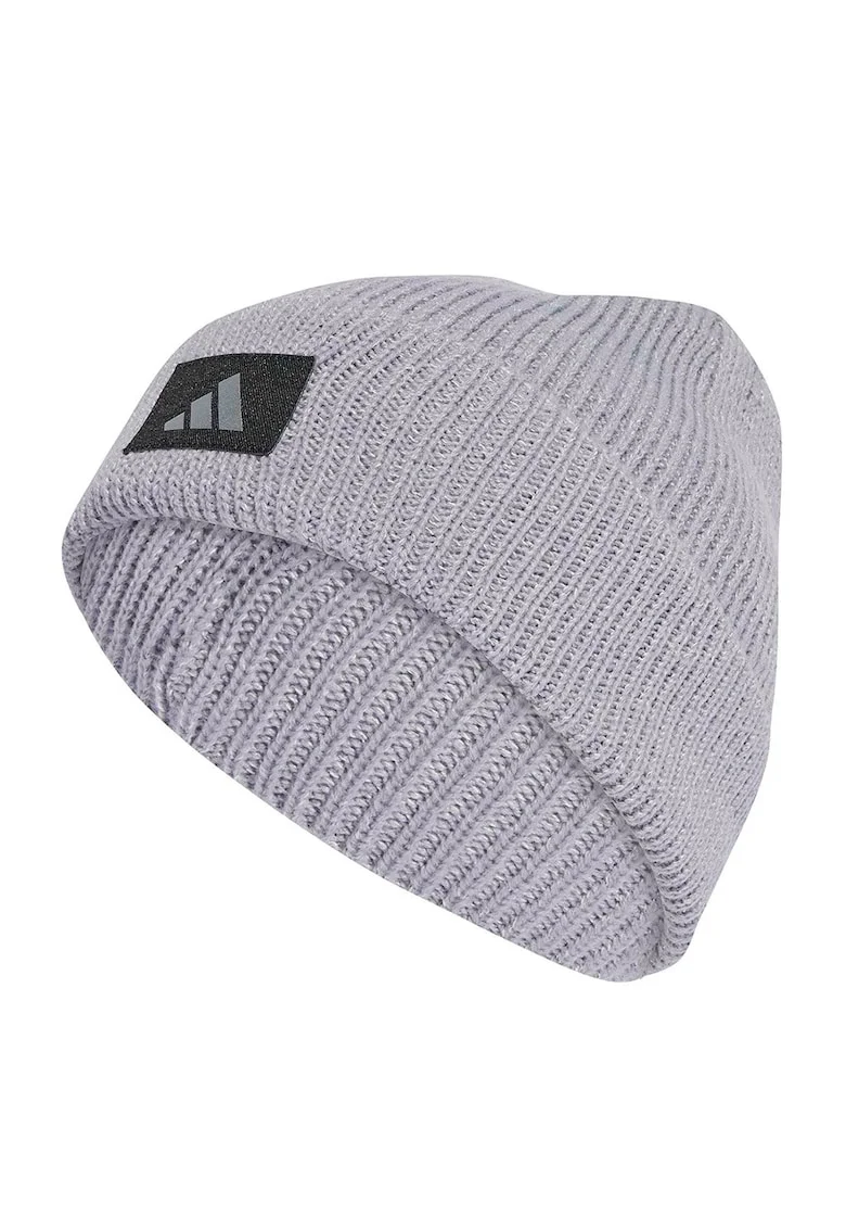 Caciula cu broderie logo, Gri deschis