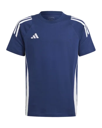 Tricou cu decolteu la baza gatului, pentru fotbal, Alb/Albastru royal