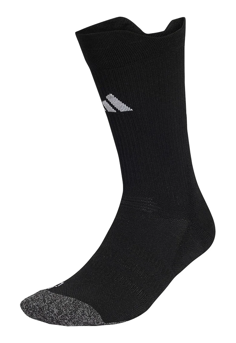 Sosete unisex pentru fotbal Cush, Negru/Gri inchis