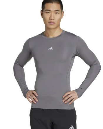 Bluza slim fit pentru fotbal, Gri inchis