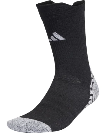 Sosete unisex cu logo, pentru fotbal, Negru/Alb murdar