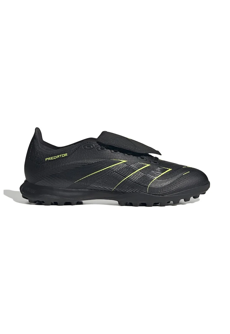 Pantofi Predator cu logo pentru fotbal, Negru