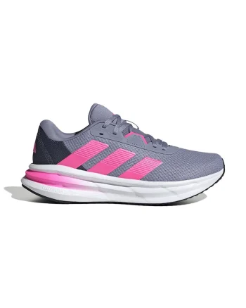 Pantofi Galaxy 7 cu logo, pentru alergare, Albastru prafuit/Roz deschis