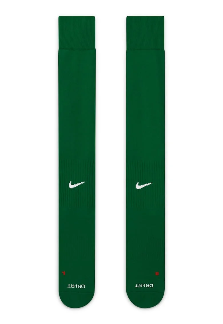 Sosete unisex lungi pana peste genunchi cu amortizare pentru fotbal Classic II, Verde