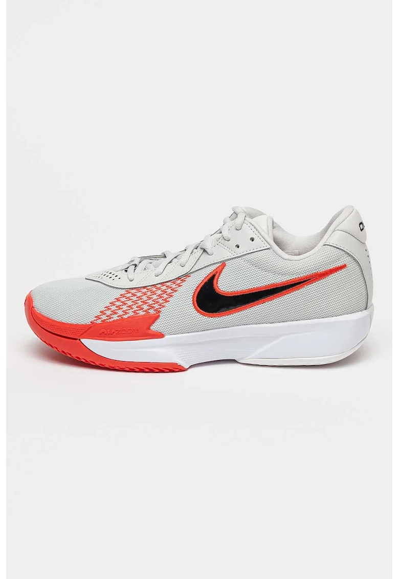 Pantofi Air Zoom G.T. Cut Academy cu logo, pentru baschet, Rosu/Negru/Verde aquamarin