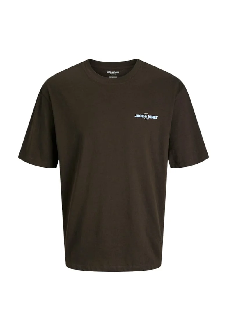 Tricou JACK &JONES Bradley Graphic O-Neck 48298, Maro