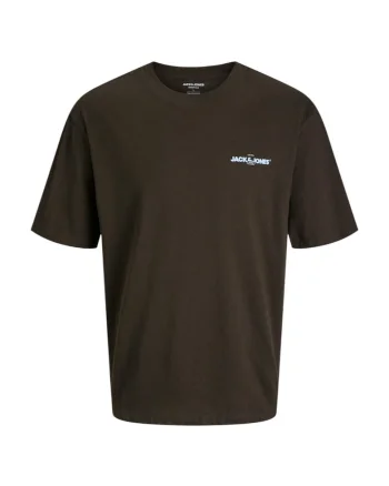 Tricou JACK &JONES Bradley Graphic O-Neck 48298, Maro