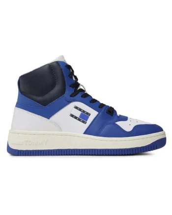 Pantofi sport  pentru Barbati, tj mid cut basket, EM0EM01164-C66, 43 EU, Albastru