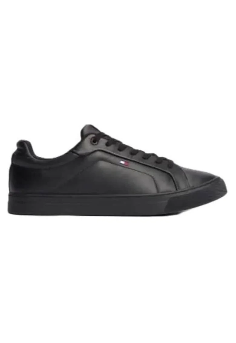 Pantofi sport  pentru Barbati, icon court lth flag ess, Negru
