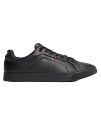 Pantofi sport  pentru Barbati, icon court lth flag ess, Negru