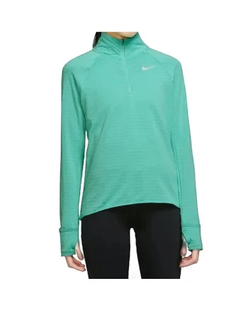 Bluza alergare dama  Therma-FIT Element 1/2-Zip - Verde, Verde
