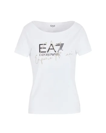 Tricou  W Handwritten Tee Crossover, 3RTT30-TJDLZ-1100, Femei, Alb, Alb