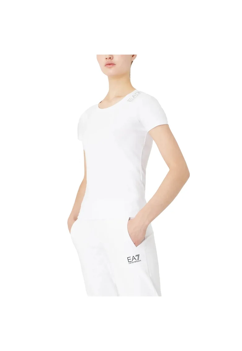 Tricou  EA7 Train Core Identity - TJFKZ-8NTT50-1100 26210, Alb