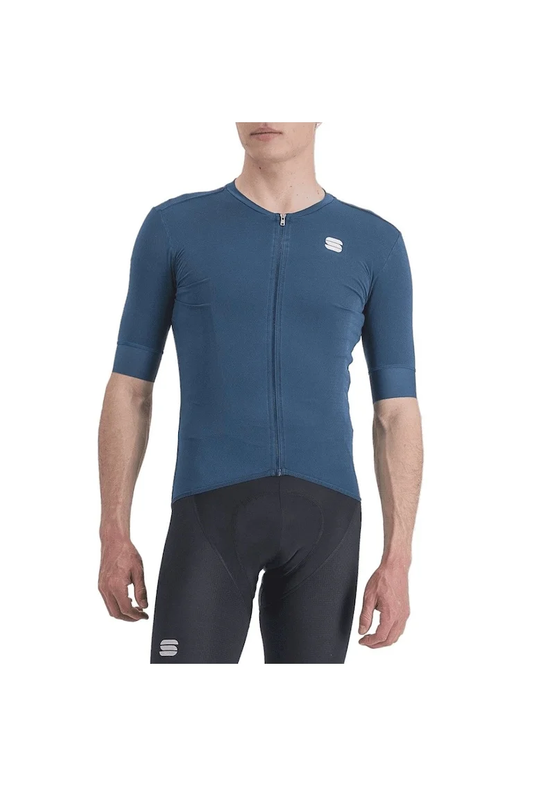 Tricou ciclism barbati  Monocrom Albastru, Albastru