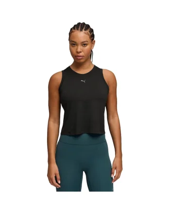 Maiou femei  W Cloudspun Sleeveless Tank, Negru, Negru