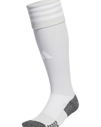 Sosete lungi peste genunchi, pentru fotbal Adi 23, Alb/Negru melange