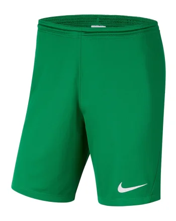 Pantaloni scurti cu tehnologie Dri-FIT pentru fotbal Park III, Verde