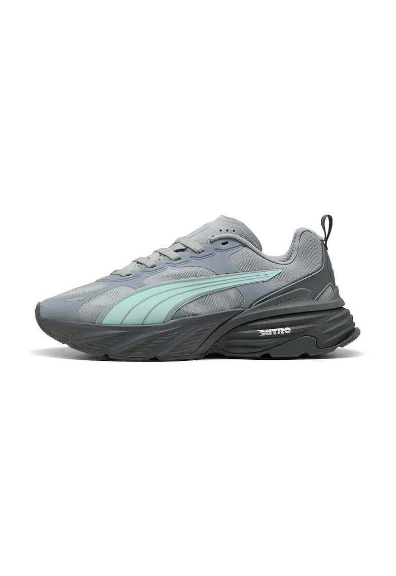 Pantofi Fade NITRO™ V2 pentru alergare, Gri/Albastru aquamarin
