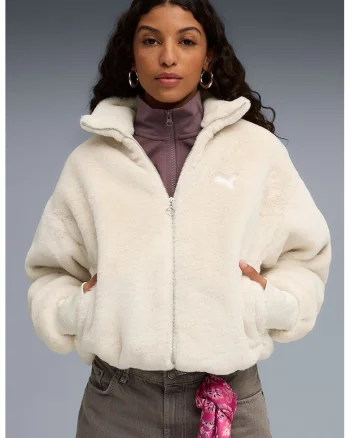 Jacheta din fleece Essentials Soft, Bej deschis