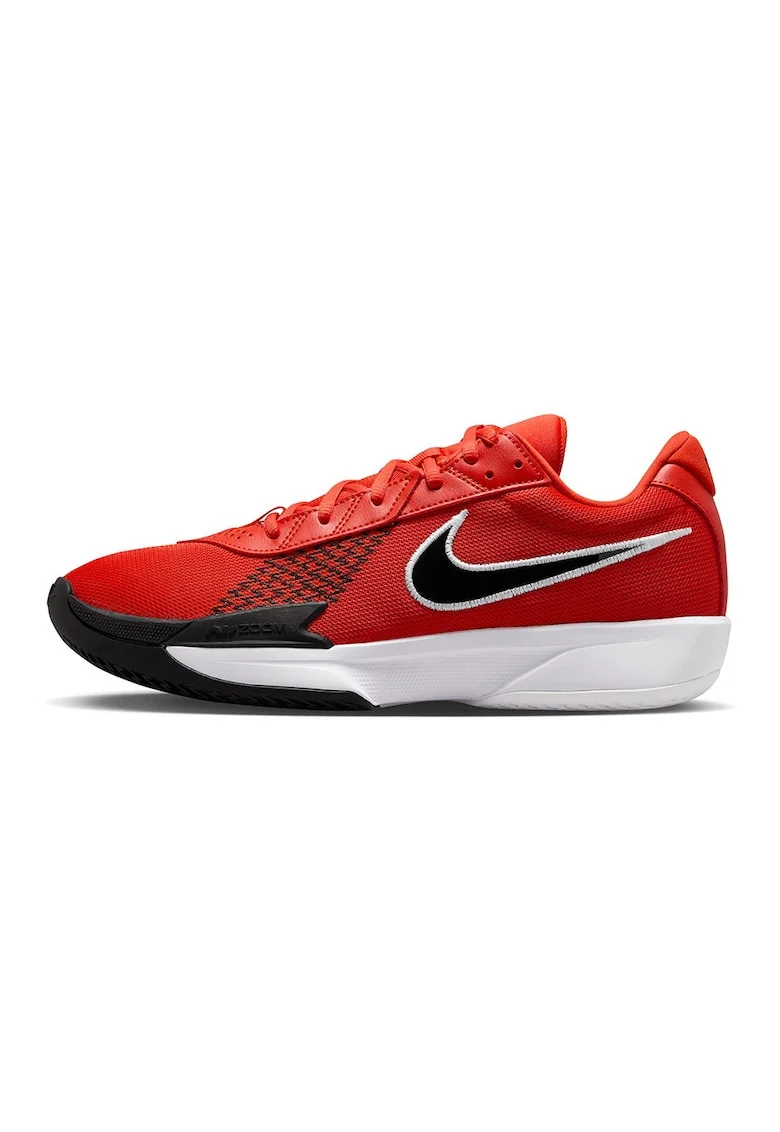 Pantofi Air Zoom G.T. Cut Academy cu logo, pentru baschet, Crem/Gri inchis
