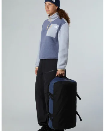 Bluza de trening de iarna cu fermoar scurt Yumiori, Albastru pastel/Albastru glaciar