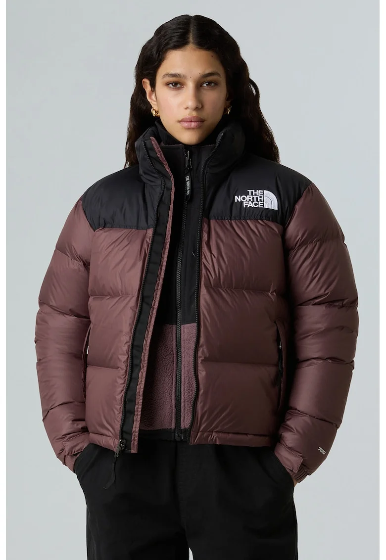 Geaca cu umplutura de puf 1996 Retro Nuptse, Negru/Violet pruna