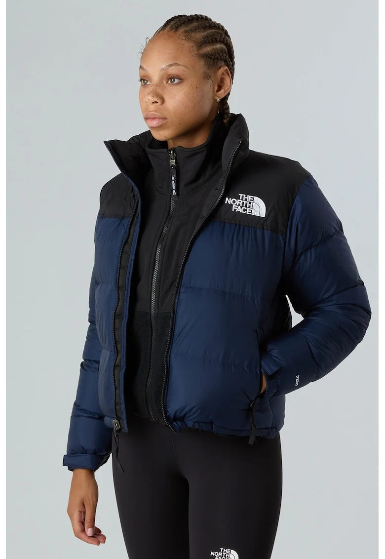 Geaca cu umplutura de puf 1996 Retro Nuptse, Negru/Bleumarin