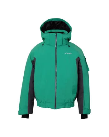 Geaca bomber de schi, Verde