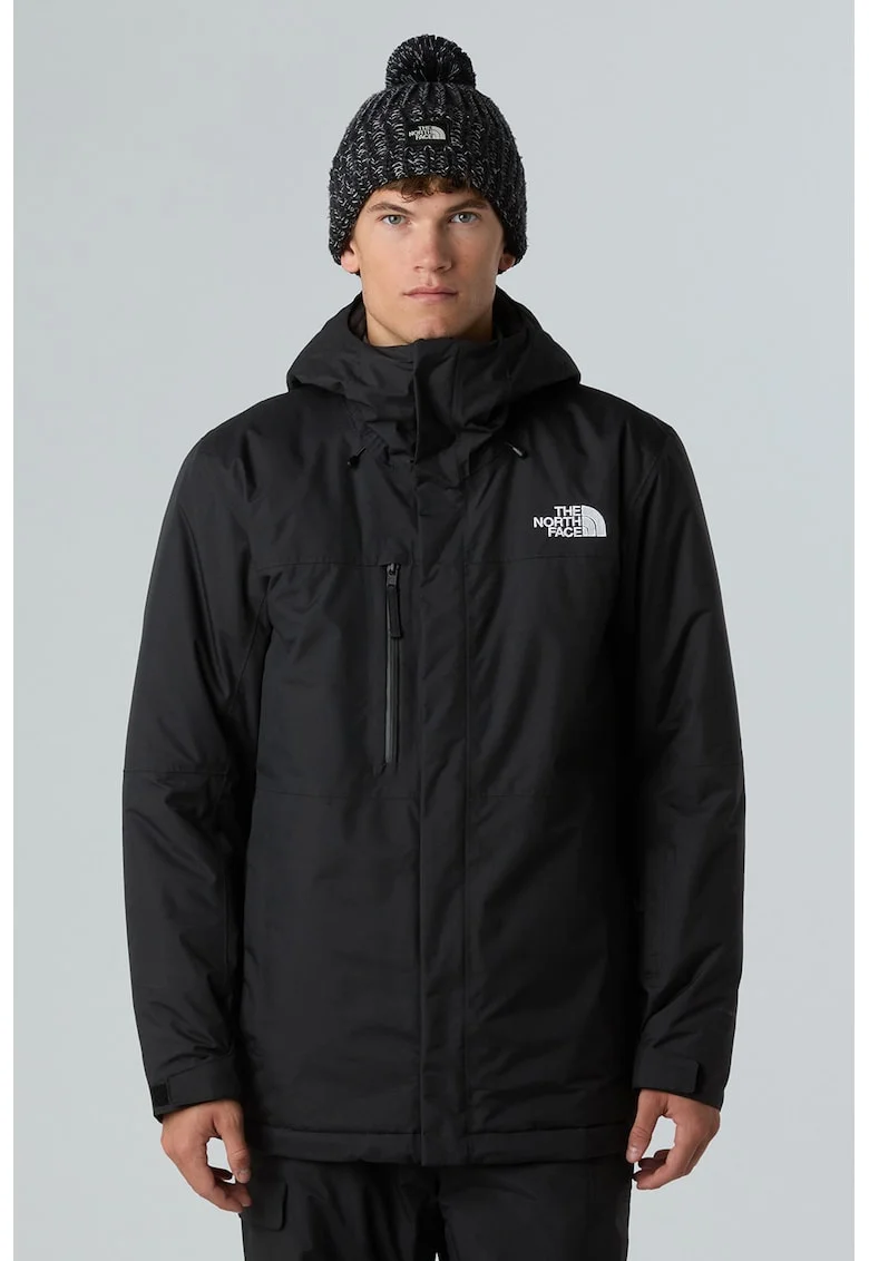 Jacheta cu finisaj izolat pentru ski Freedom, Negru