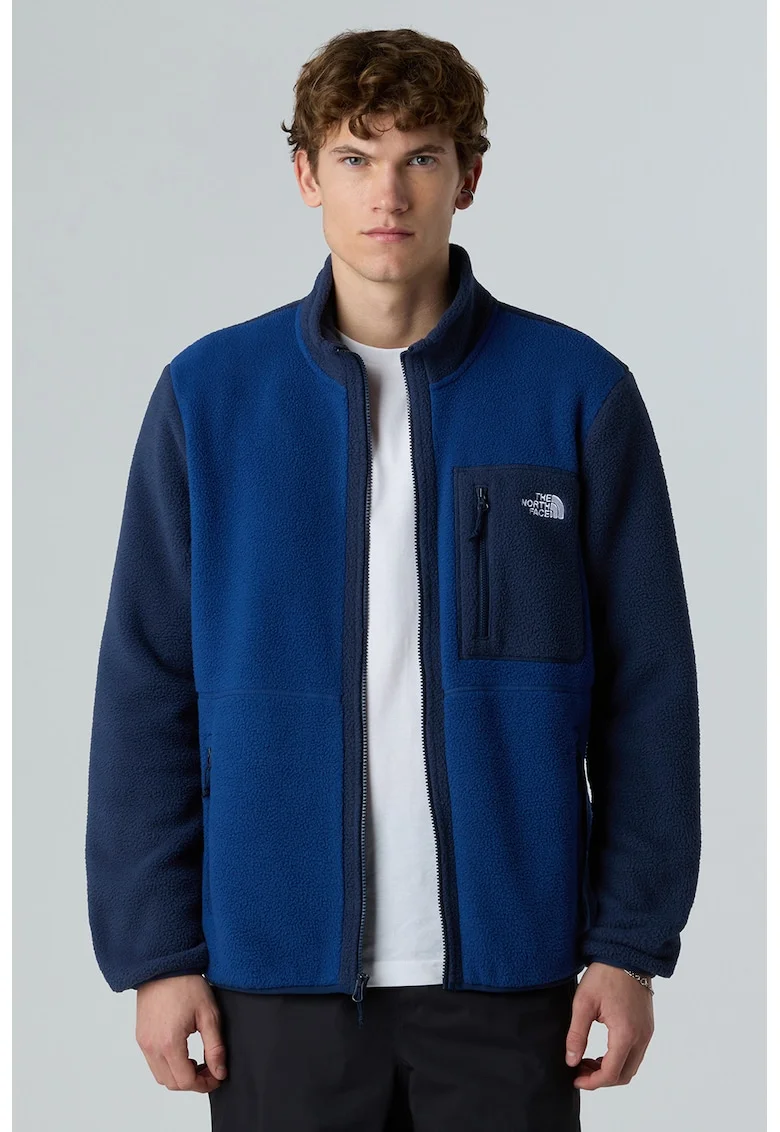 Jacheta din fleece cu fermoar Yumiori, Albastru royal/Bleumarin