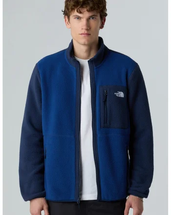 Jacheta din fleece cu fermoar Yumiori, Albastru royal/Bleumarin