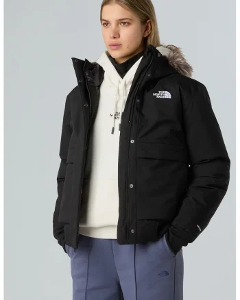 Geaca relaxed fit cu umplutura de puf Arctic, Negru