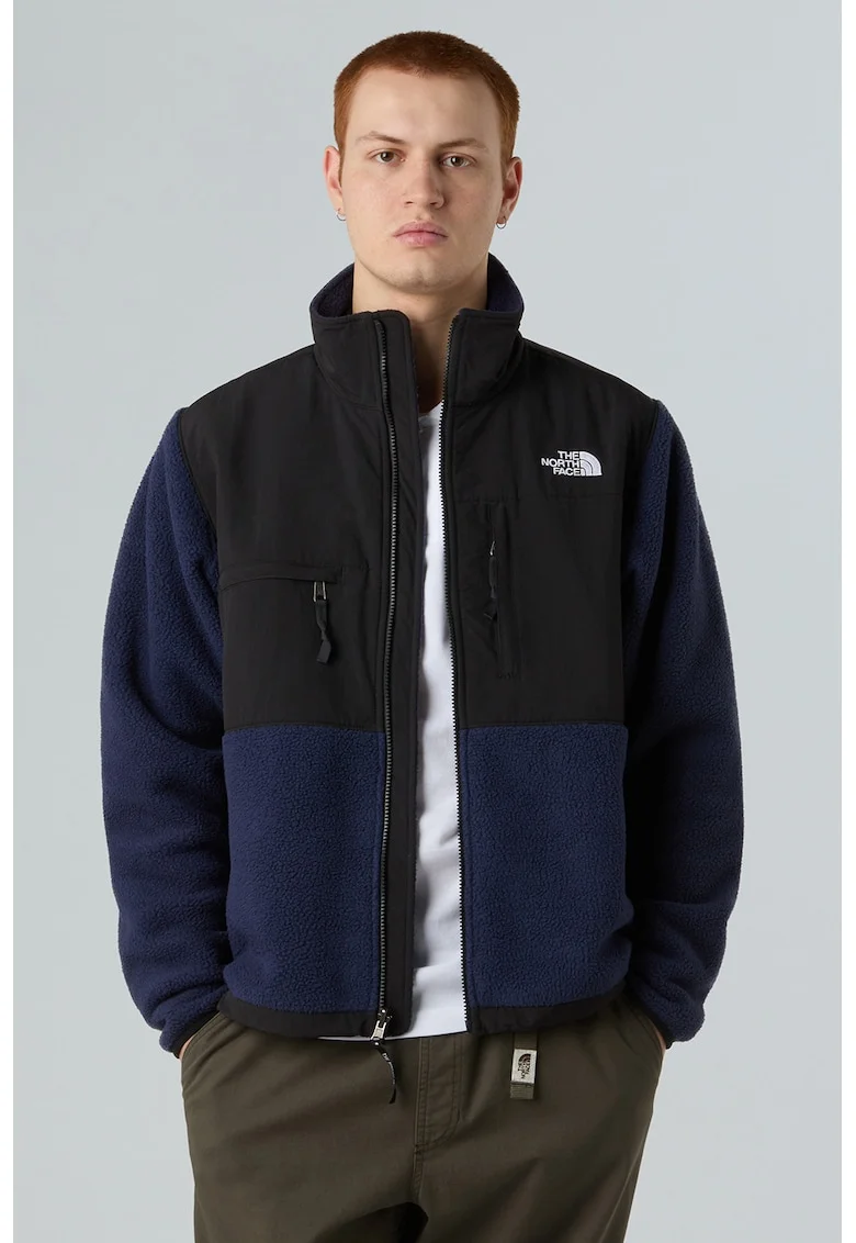 Jacheta cu logo Retro Denali, Negru/Bleumarin