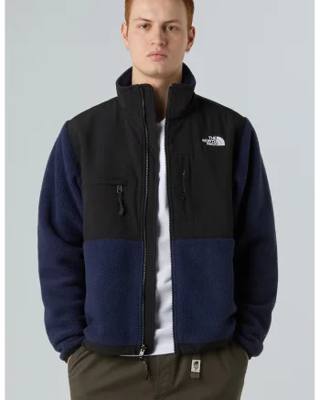 Jacheta cu logo Retro Denali, Negru/Bleumarin