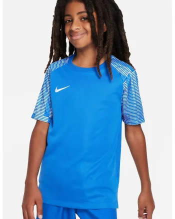 Tricou cu tehnologie Dri-Fit pentru fotbal Academy, Albastru royal