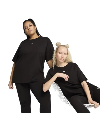 Tricou  Ess Relaxed Tee, Negru
