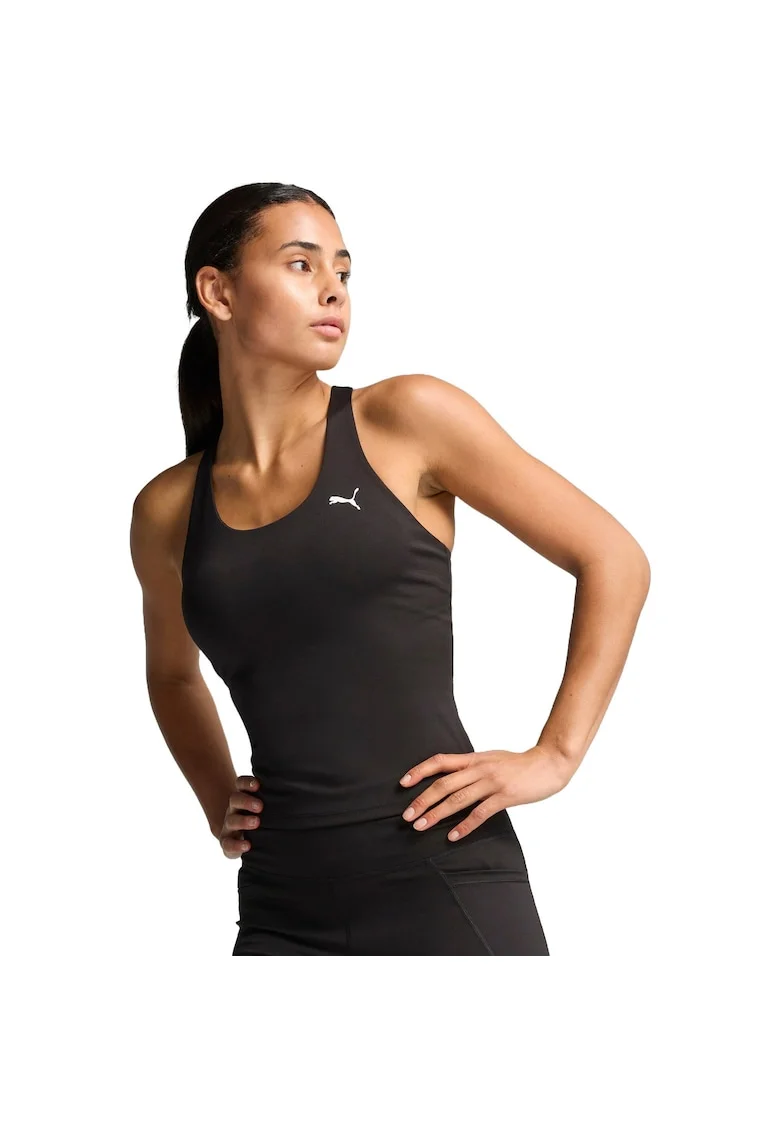 Maiou femei  W Tad Essential 2 In 1 Tank, Negru, Negru