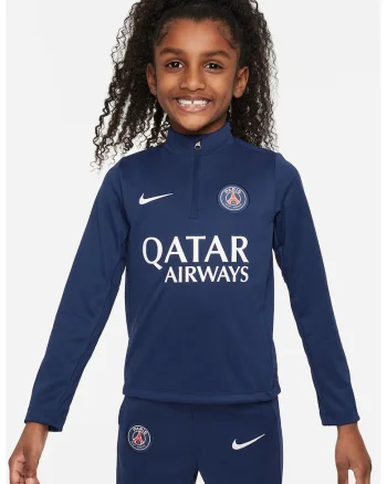 Bluza slim fit PSG, Alb/Bleumarin