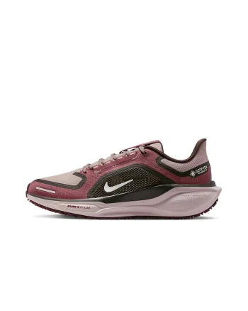 Pantofi din material textil, pentru alergare Air Zoom Pegasus GTX, Visiniu/Verde inchis/Roz prafuit